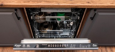 Installing and connecting the dishwasher