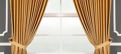 Việc sử dụng rèm cửa vàng trong nội thất