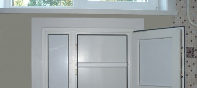 Wie man einen Schrank unter der Fensterbank in der Küche macht