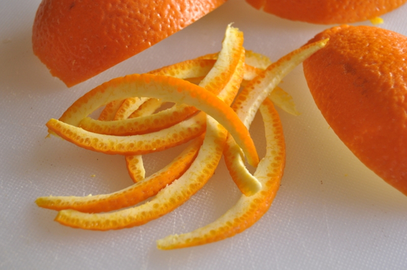 écorces d'orange