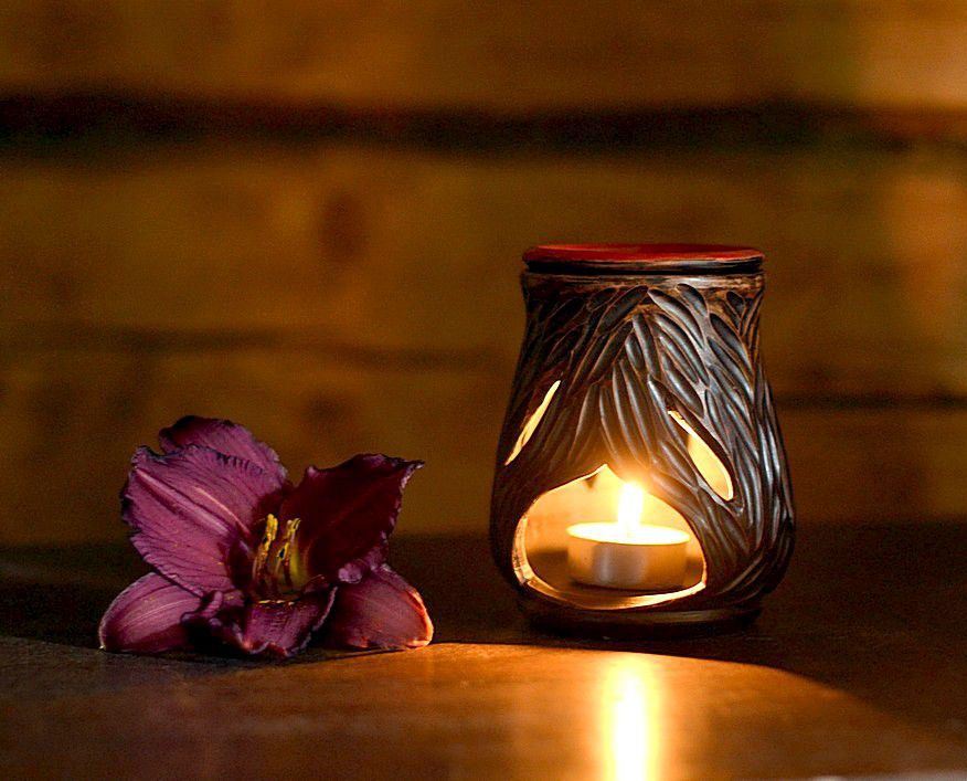 lampe aromatique en céramique