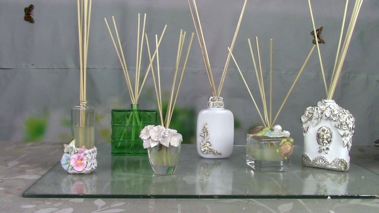 parfums à faire soi-même avec des bâtons