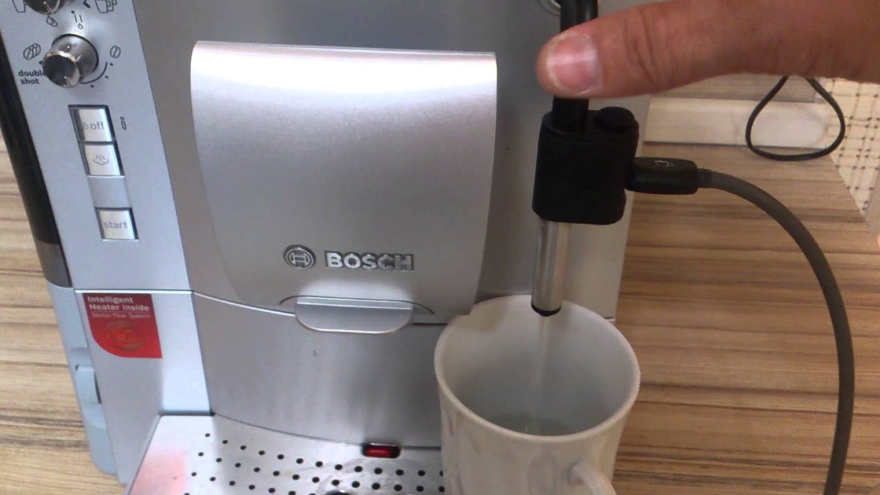 nettoyer votre machine à café Bosch