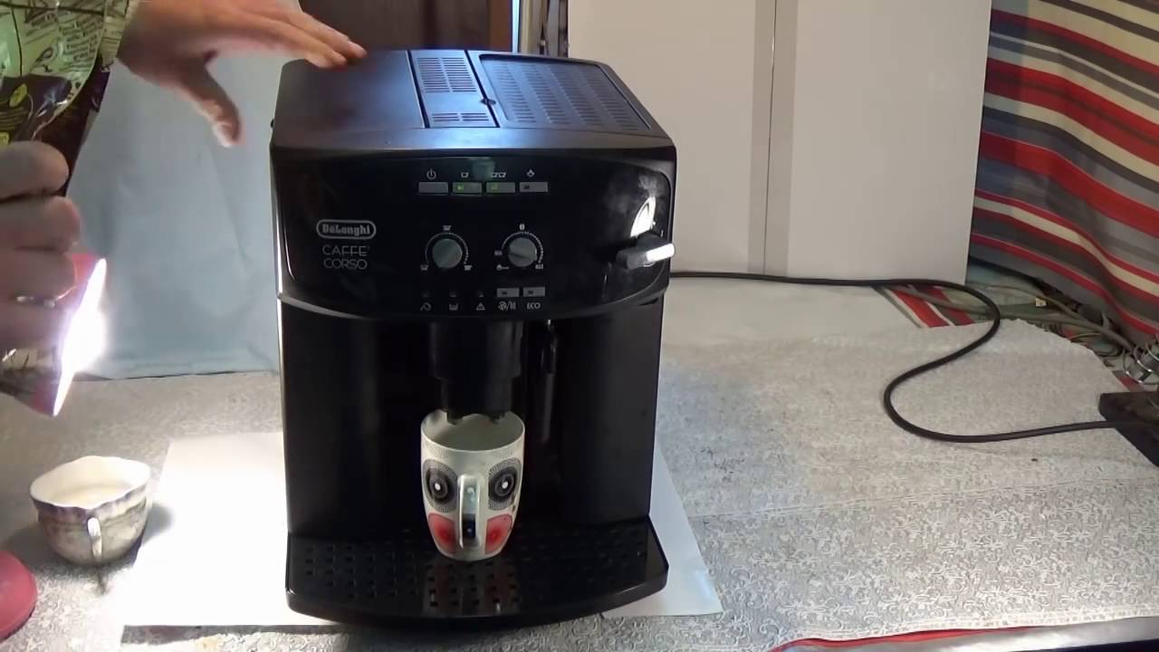 nettoyer la machine à café Delonghi