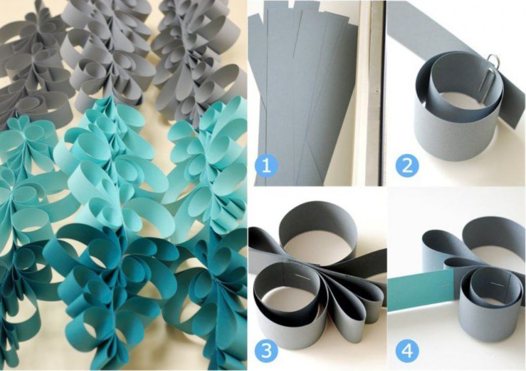 guirlanda de papel