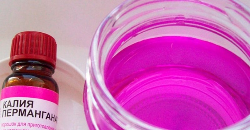 utilisation de permanganate de potassium