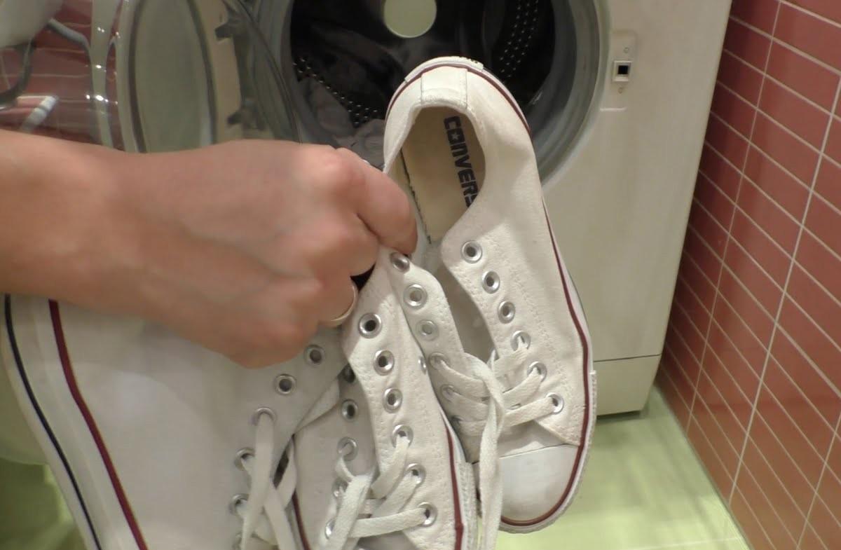 comment laver les baskets