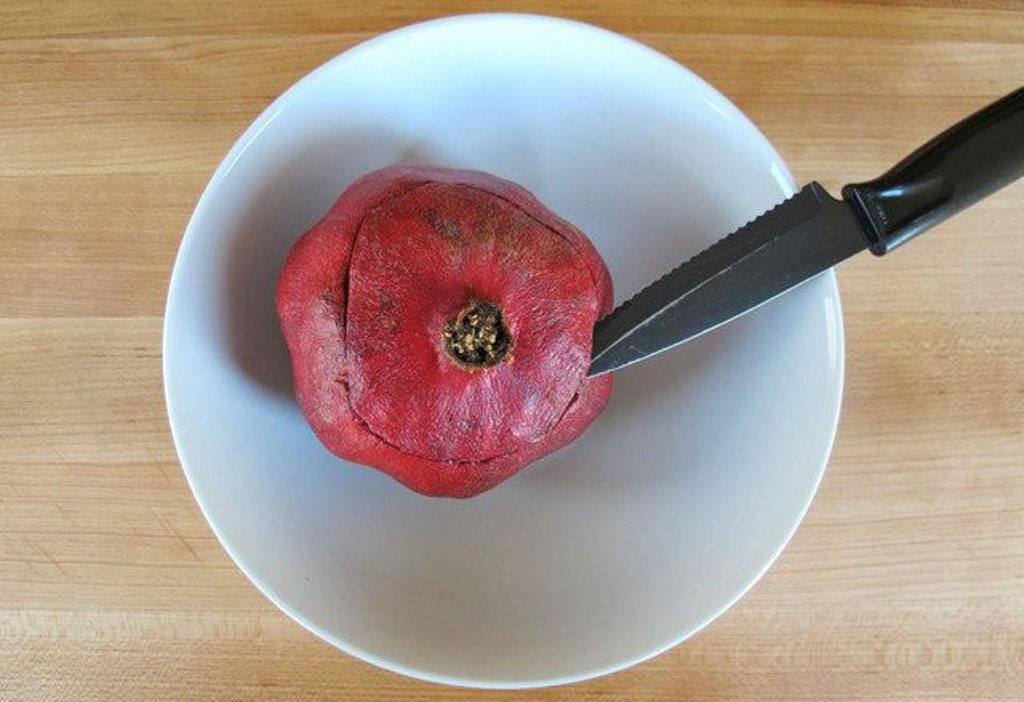 comment éplucher une grenade