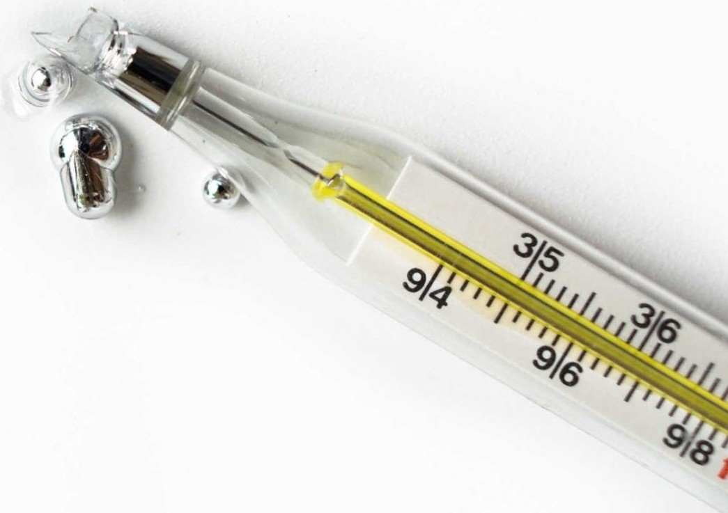 comment collecter le mercure si un thermomètre se brise