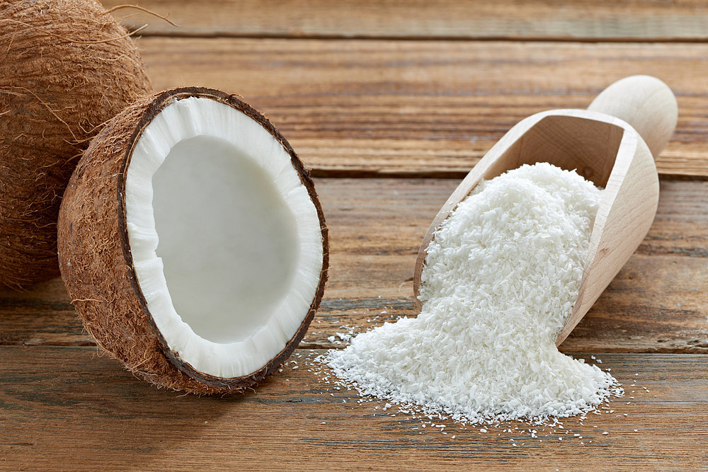 flocos de coco