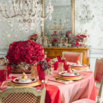 hermosa foto de diseño de ajuste de mesa