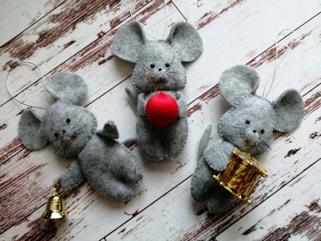 ratos de feltro