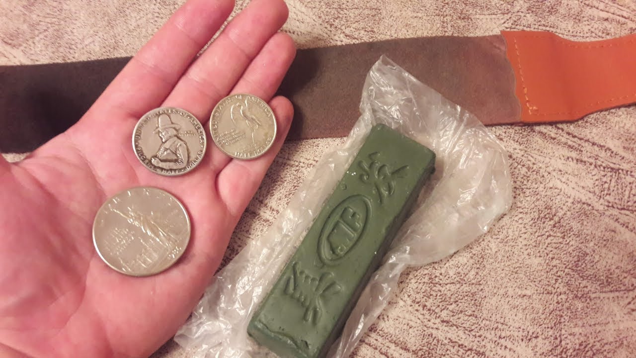 goi pâte polissage pièces de monnaie