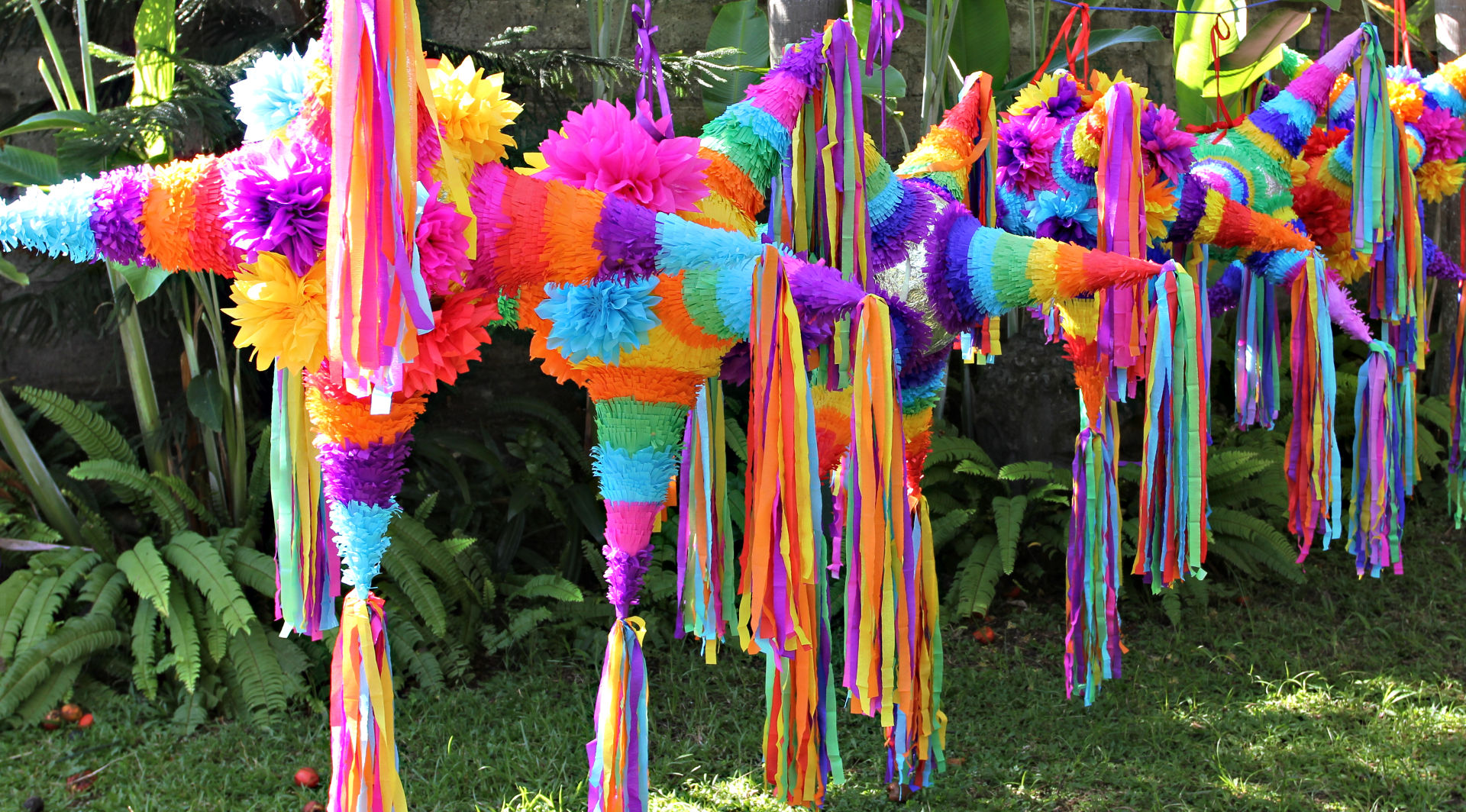 pinata avec des cônes