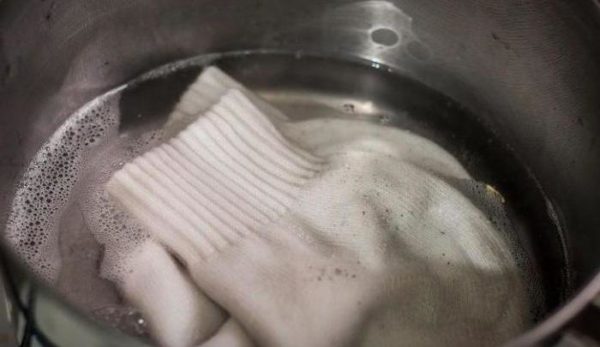 Une catégorie supplémentaire prévoit le retour de la blancheur des chaussettes par ébullition.