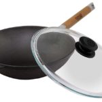 wok en fonte