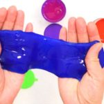 Slime bleu bricolage
