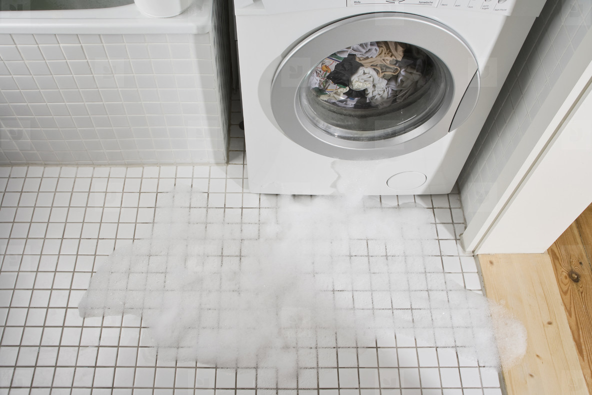 washing machine leaks