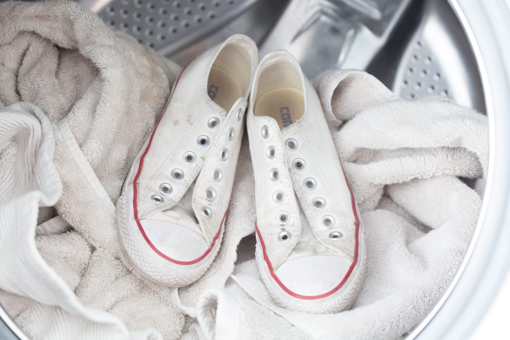 laver les baskets dans une machine à laver