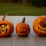 décoration photo citrouille d'halloween