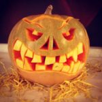 conception de photo de citrouille d'halloween