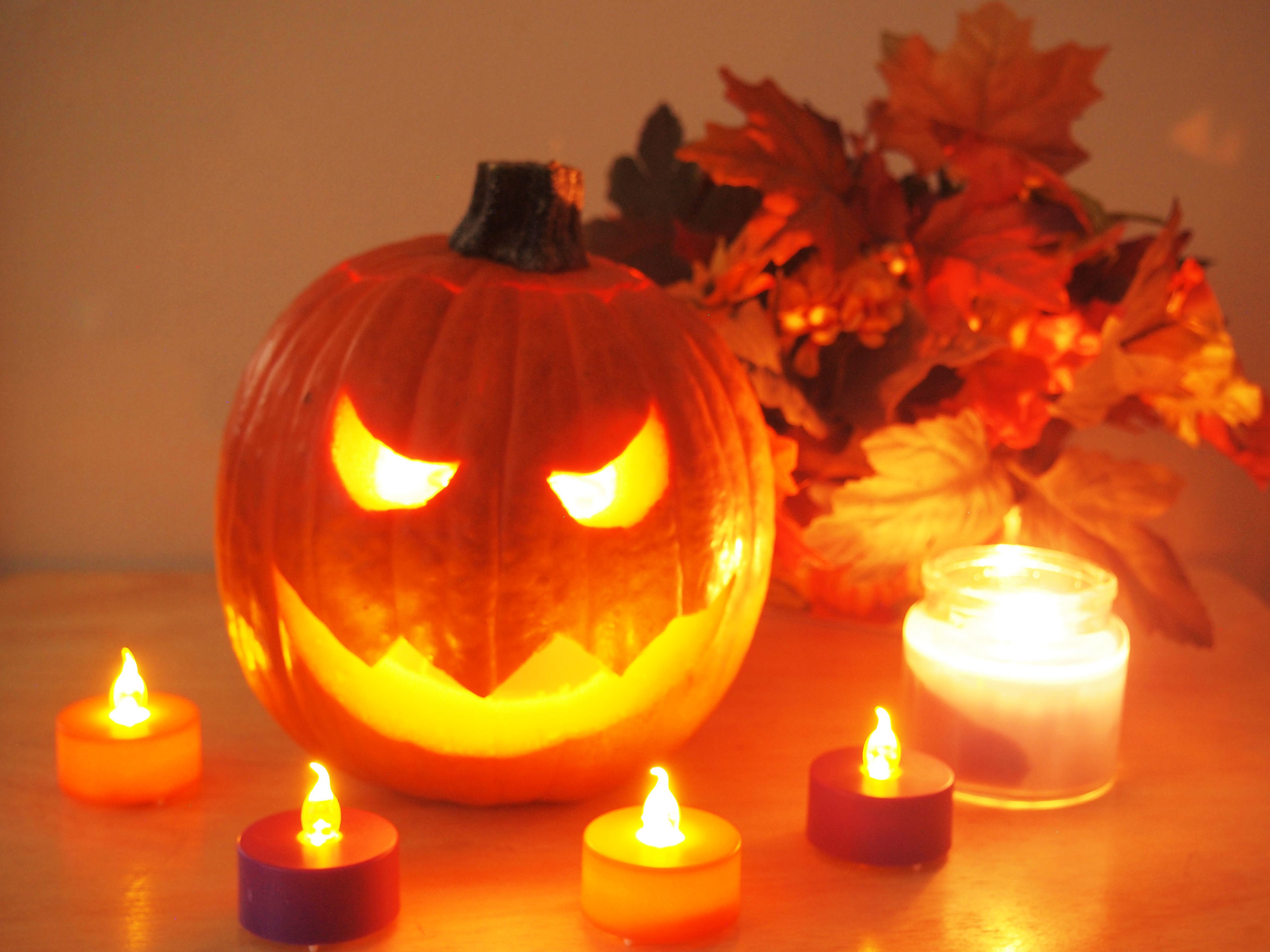 idées de photo de citrouille d'halloween
