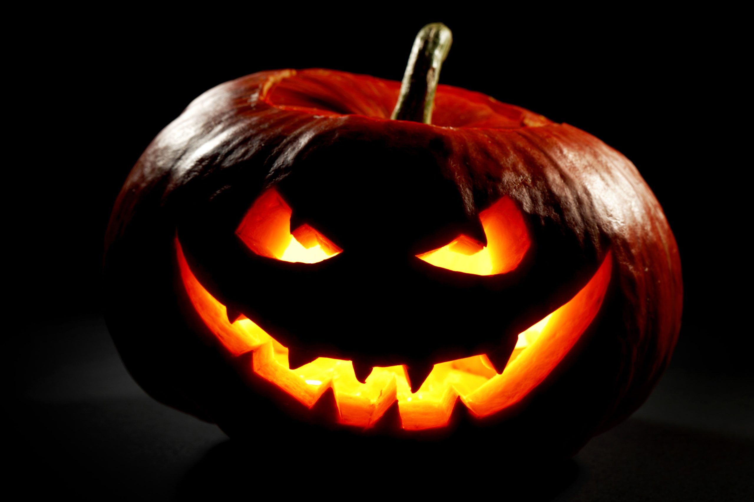 citrouille d'halloween effrayant
