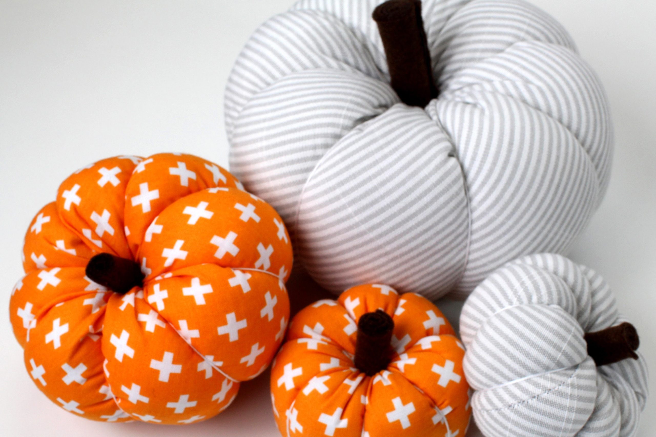 textile citrouille d'halloween
