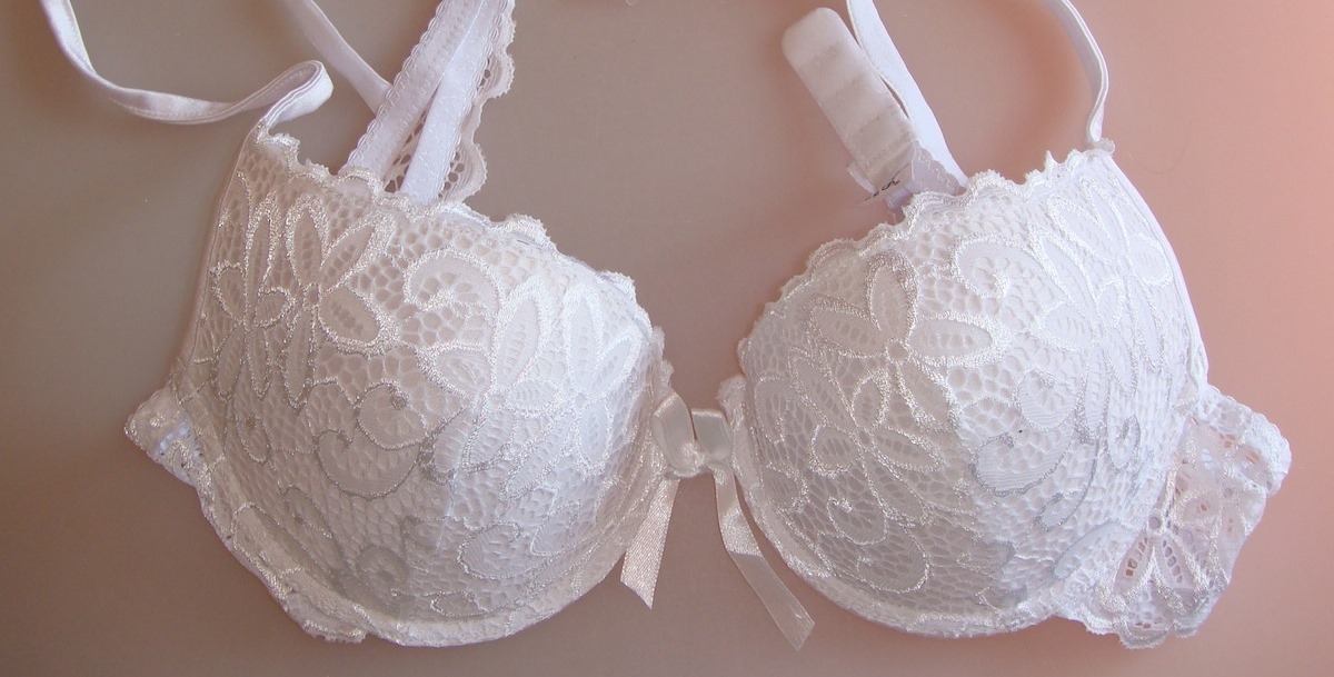 filet de soutien-gorge blanc