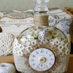 conception de photo de décor de bouteille