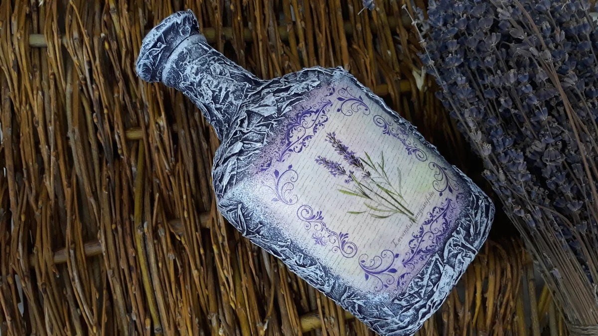 décor de bouteille de papier toilette