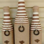 bouteilles de décoration