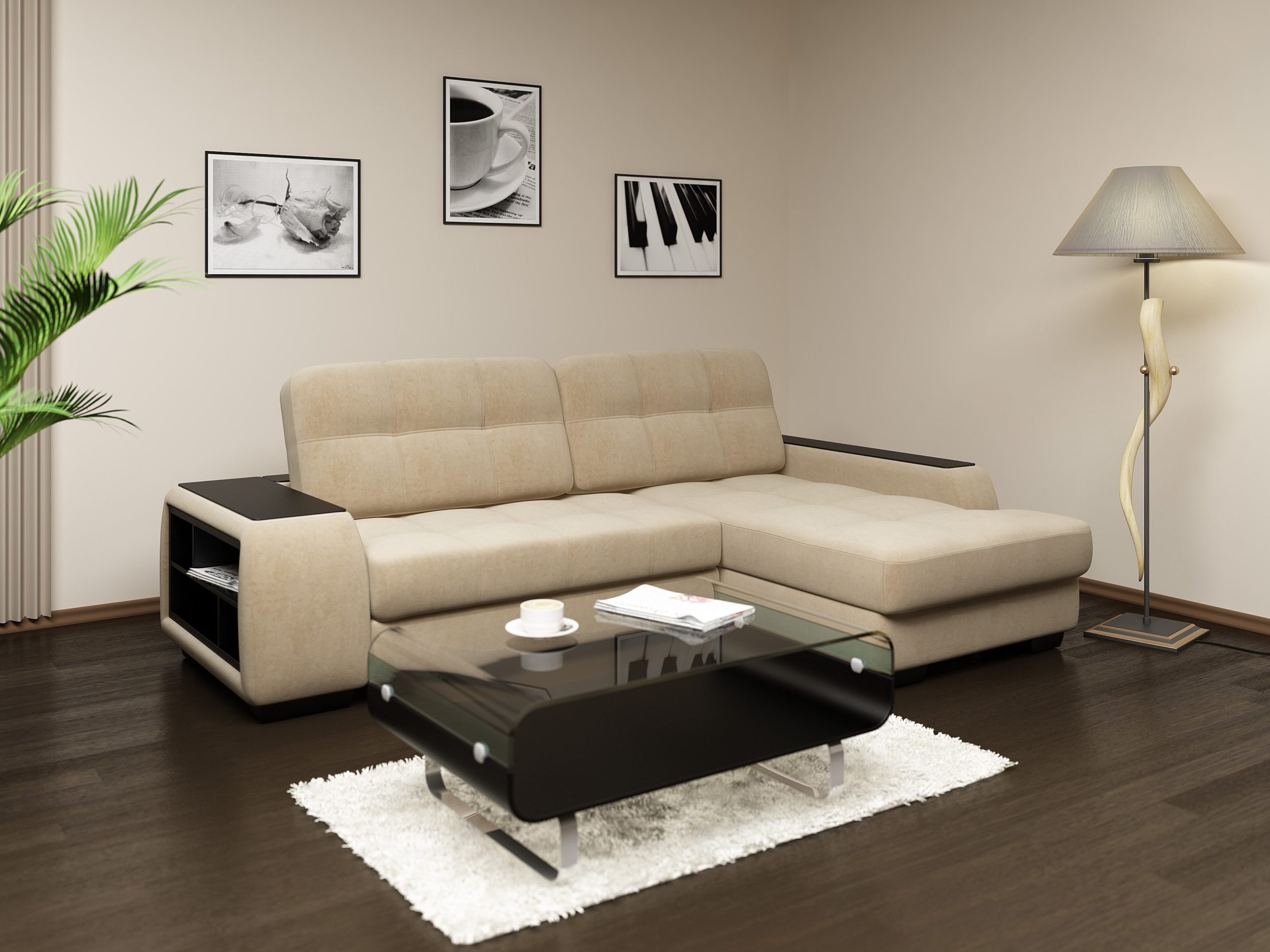 canapé beige