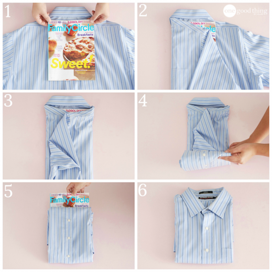 comment pouvez-vous plier une photo de chemise