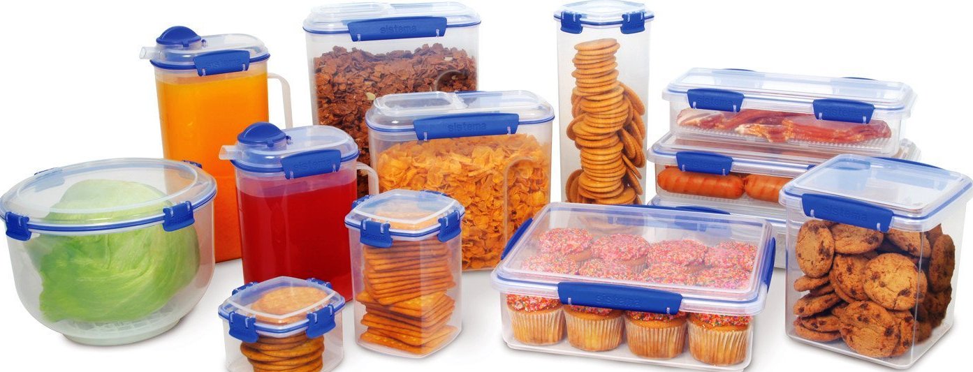Plastikbehälter für Lebensmittel