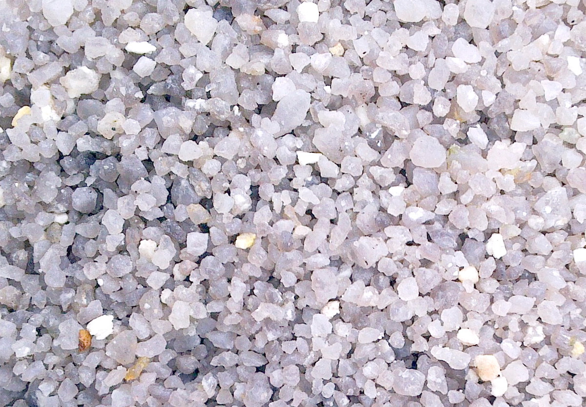 Le sable de quartz