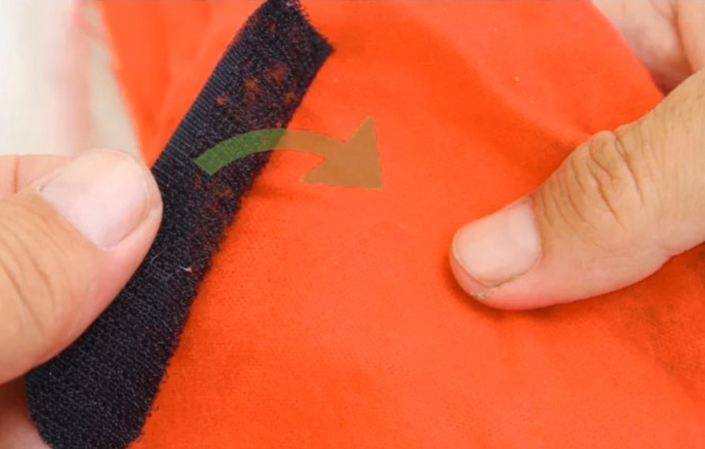 Velcro de pellets