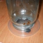 ratoeira de uma foto de frasco