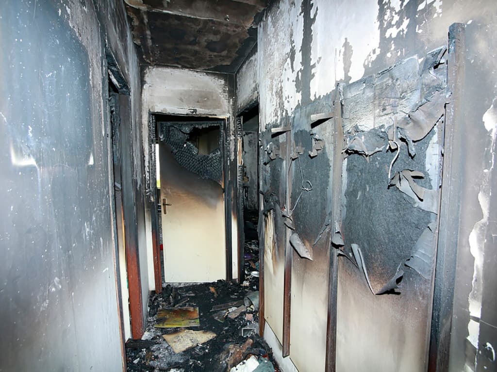 réparation après incendie