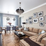 décor de photo de canapé moderne
