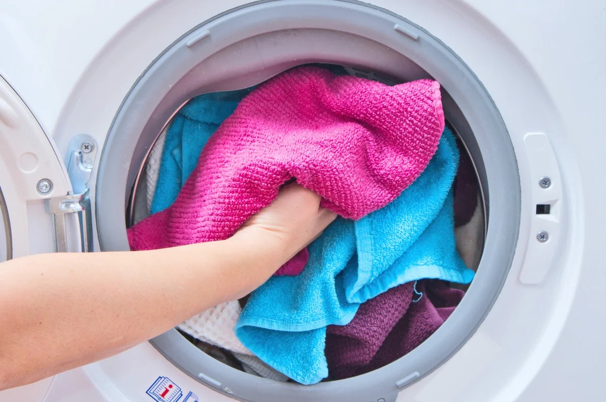 le lavage des vêtements