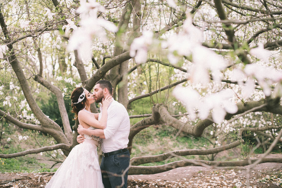 Hochzeit im April