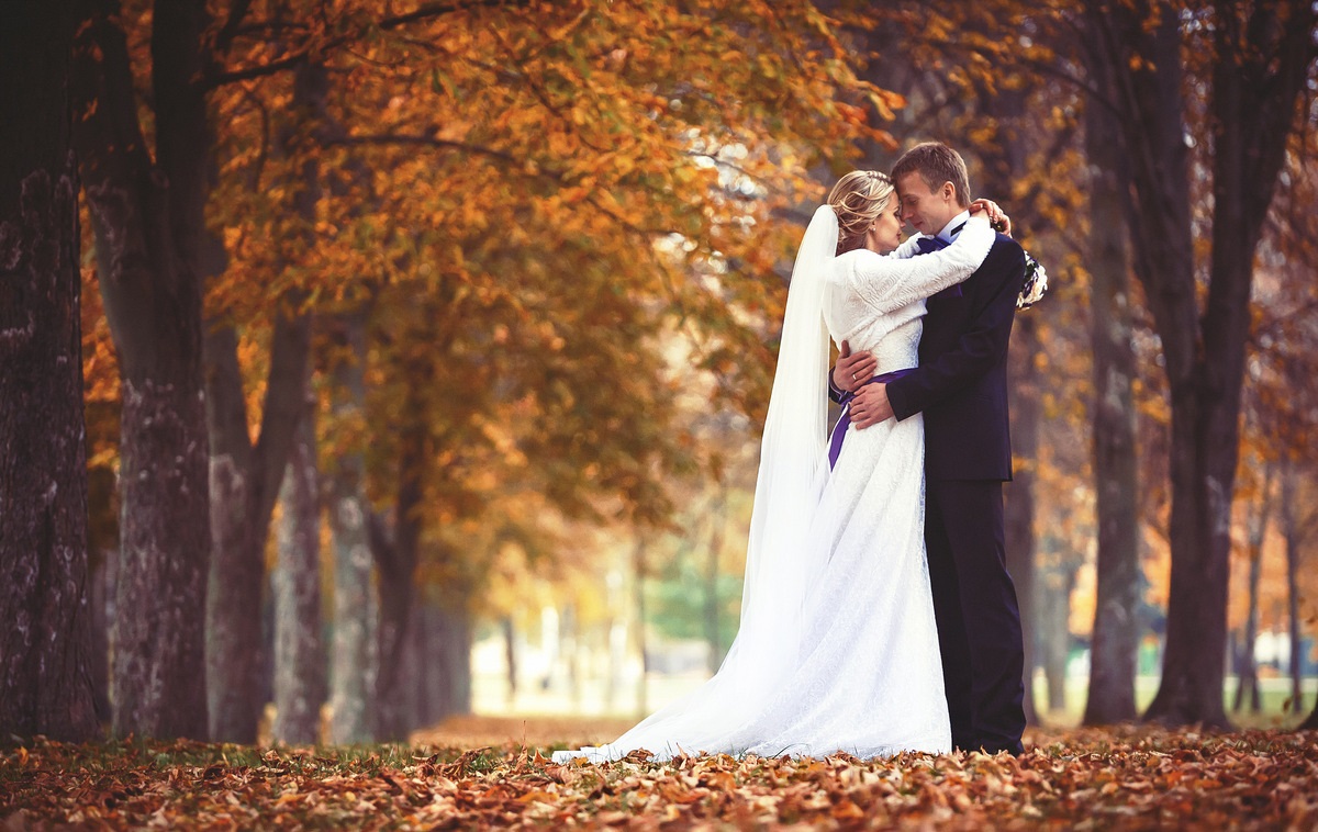 Hochzeit im Oktober