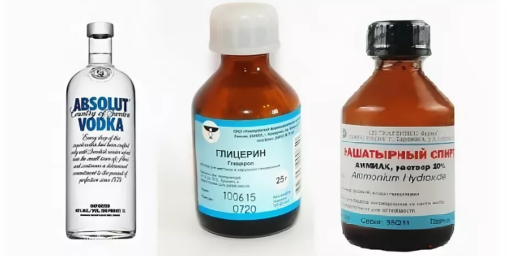 vodka glycerin ammonia