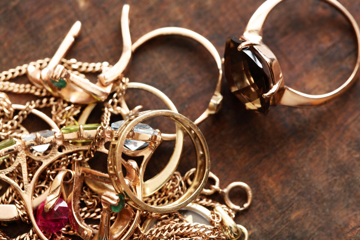 Goldschmuck Foto
