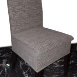 bọc ghế màu xám gabardine