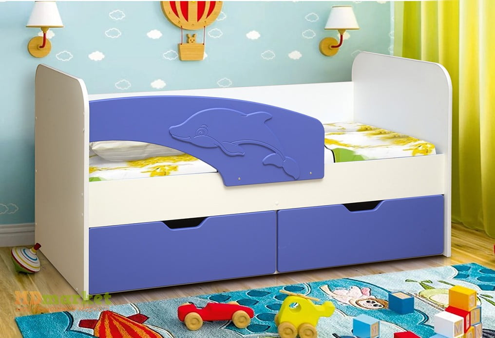 idées de conception de lit de bébé dauphin