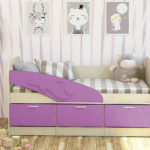 photo de décoration de lit bébé dauphin