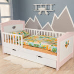 lit d'enfant avec pare-chocs à partir de 2 ans idées design