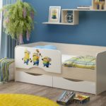 lit d'enfant avec pare-chocs à partir de 2 ans idées de design